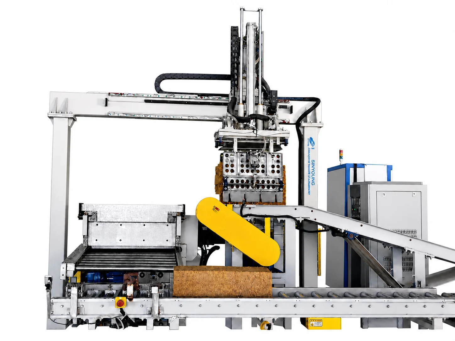 自动投料压块机 Automatic Feeding Single-Chamber Baling Press